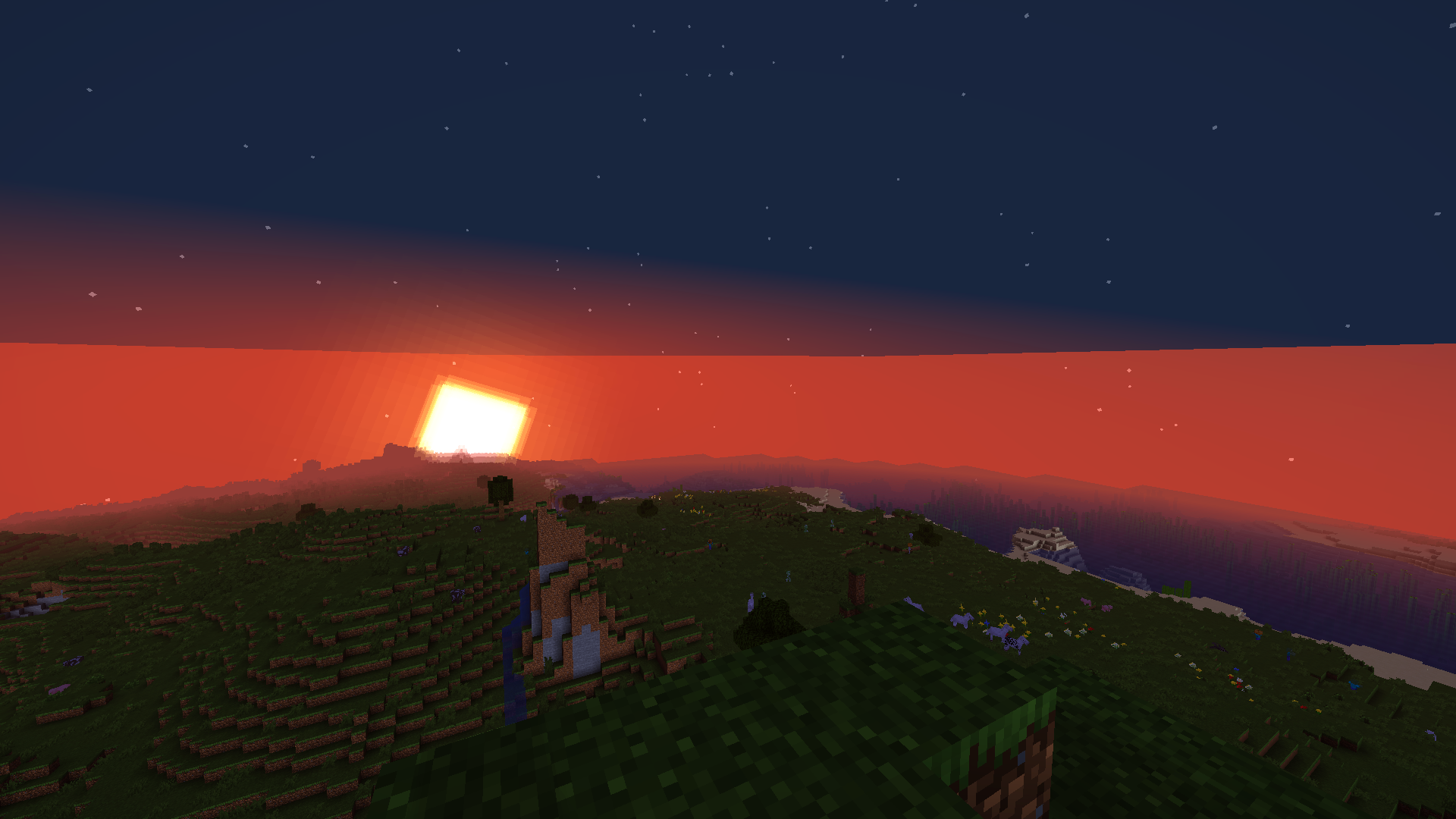 Coucher de soleil